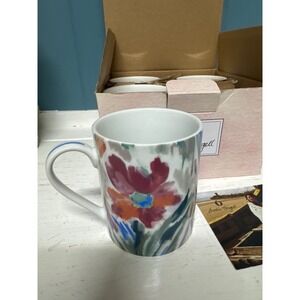 Darbie Angell Crazy Love 4 Piece Mug Set Floral Design New In Box
